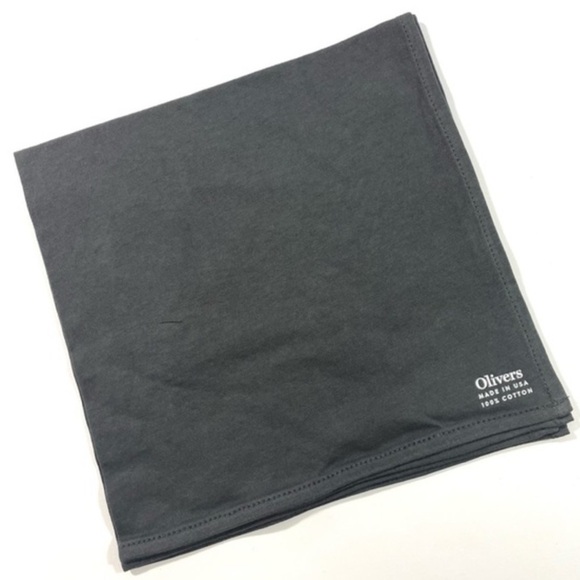 New Oliver’s Apparel Bandana Petrol Grey Cotton - Picture 3 of 3